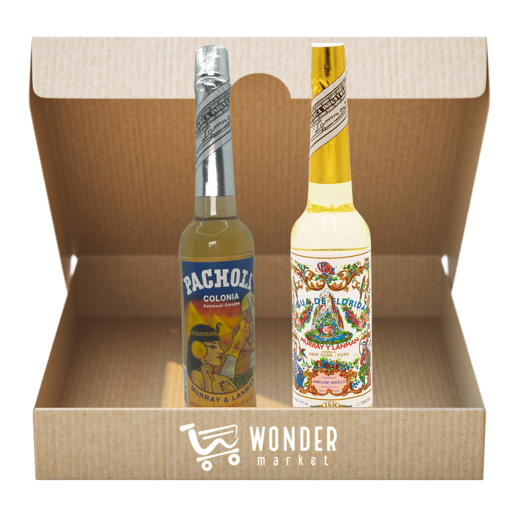 Pack Agua esotéricas Colonia Pacholi + Agua Florida
