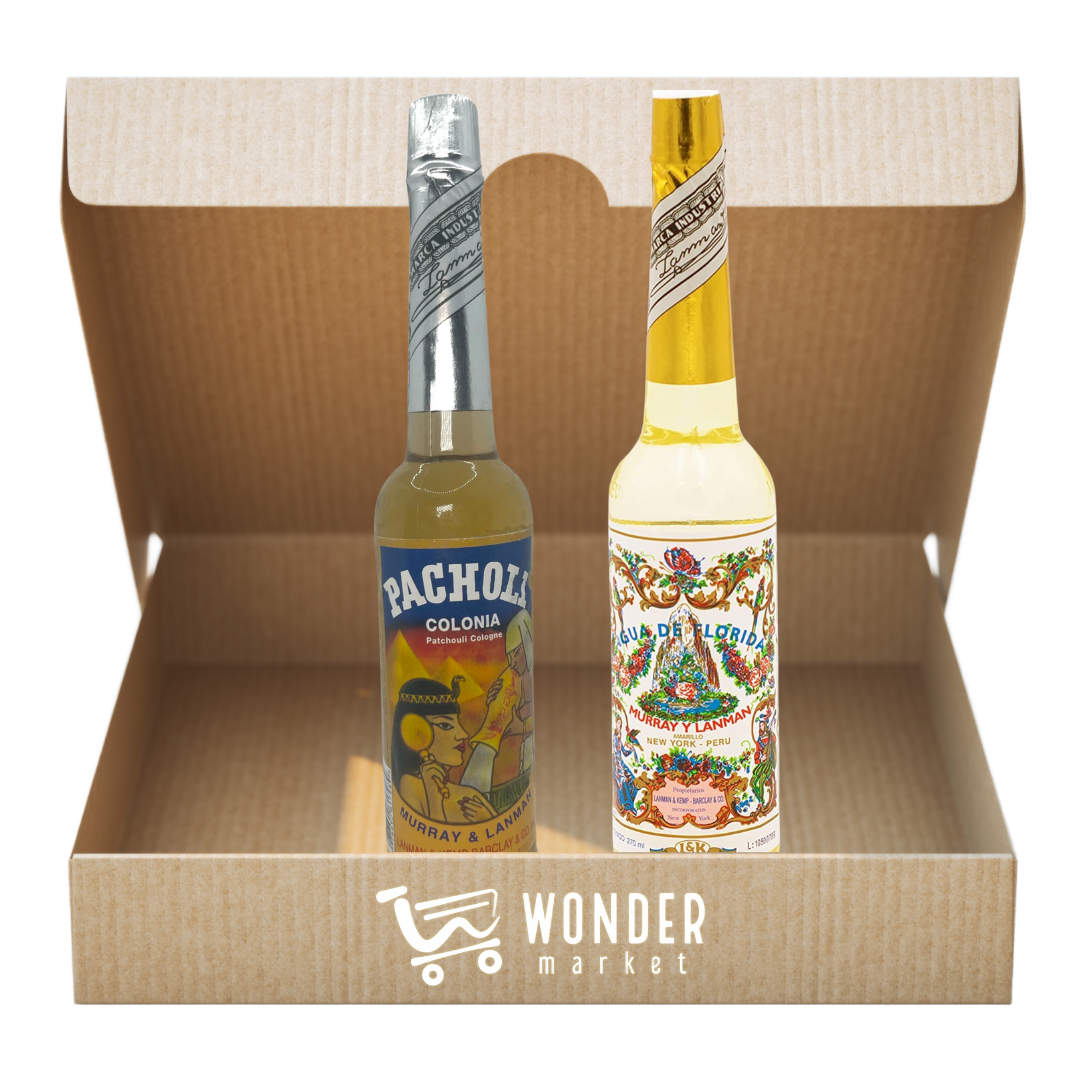Pack Agua esotéricas Colonia Pacholi + Agua Florida