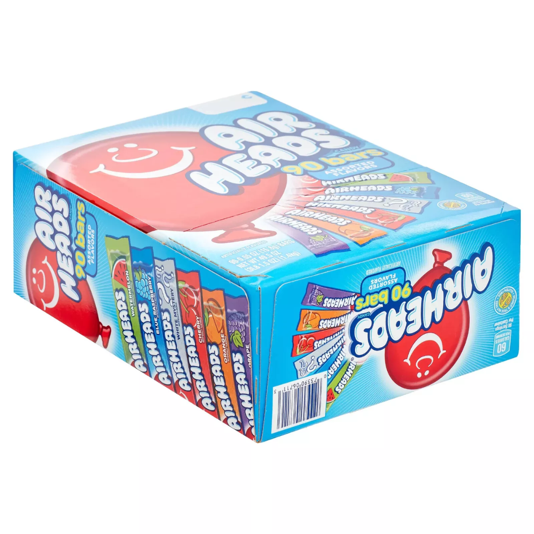 Airheads 90 bars - assorted flavors