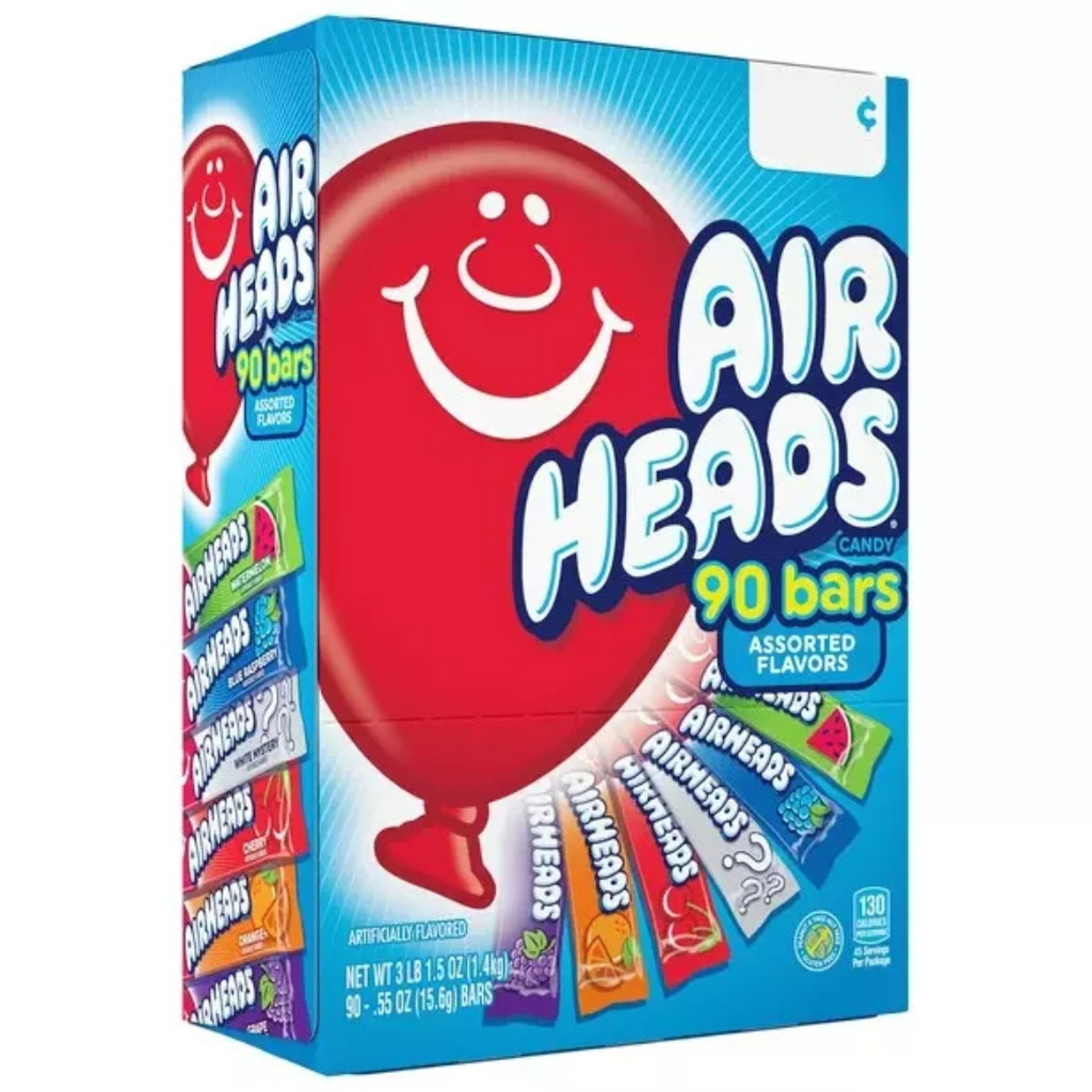 Airheads 90 bars - assorted flavors