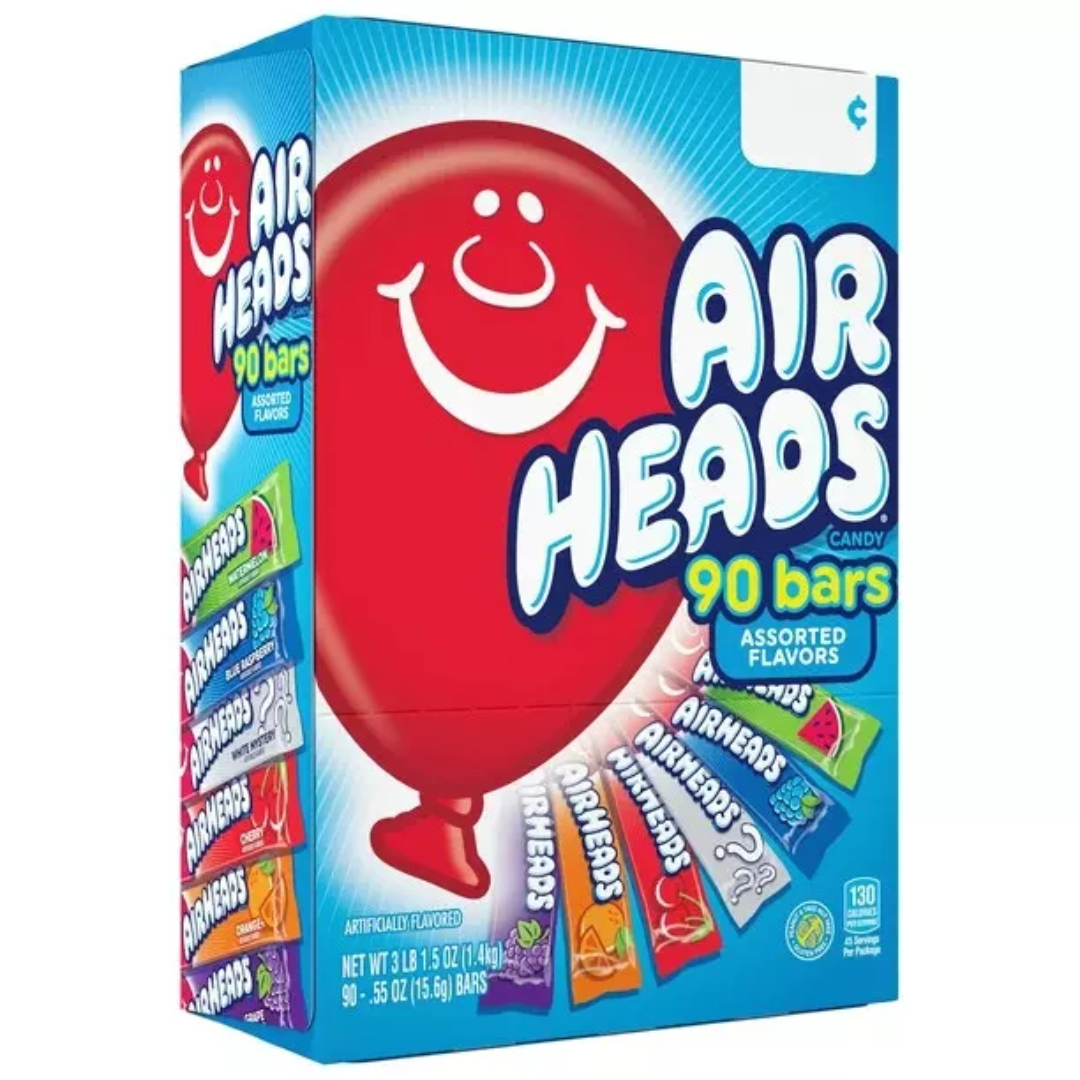 Airheads 90 bars - assorted flavors