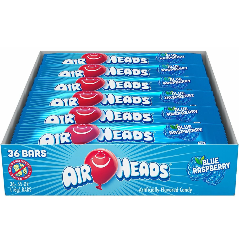 Airheads BlueRaspaberry 15.6gr x 36