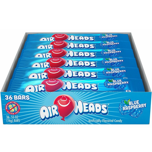 Airheads BlueRaspaberry 15.6gr x 36