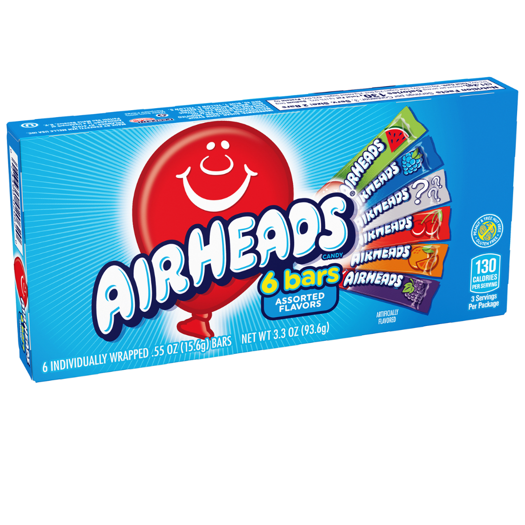 Airheads Box- 6 sabores