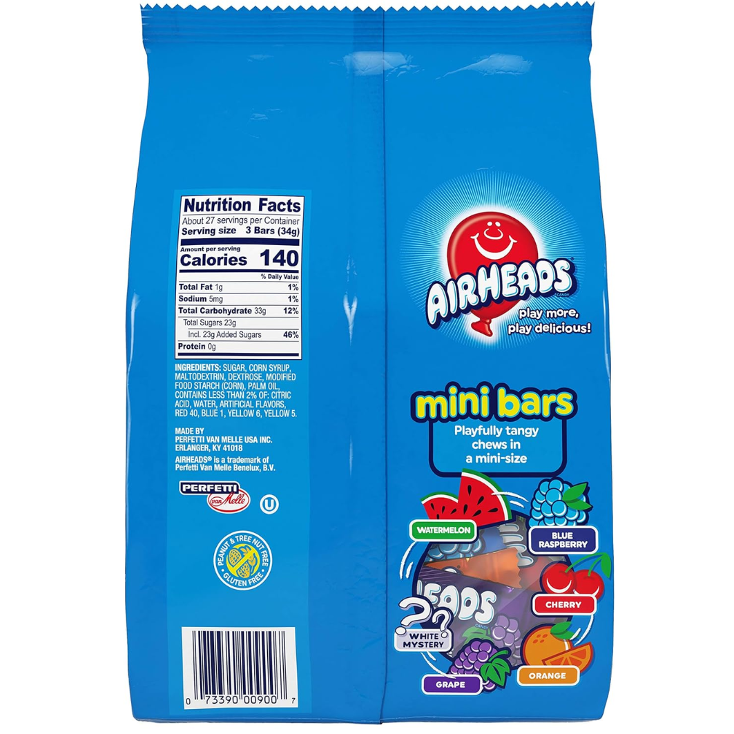 Airheads Mini Bars 912gr