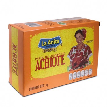 La Anita Pasta de Adobo Achiote 1kg