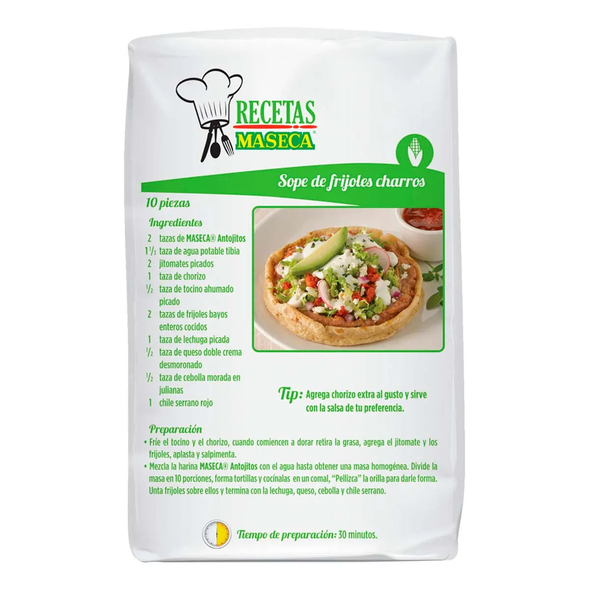 Maseca Harina de Maiz Antojitos 1kg