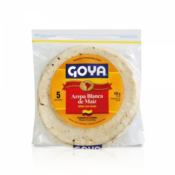 Goya arepa maiz blanca 450 gr