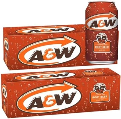 A&W Caffeine Free Root Beer 355ml (caja 12 unidades)