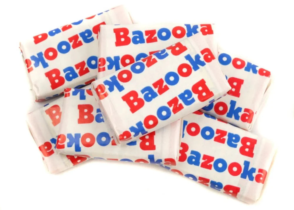 Original Bazooka Bubble Gum NET WT 4.0 OZ (114g)