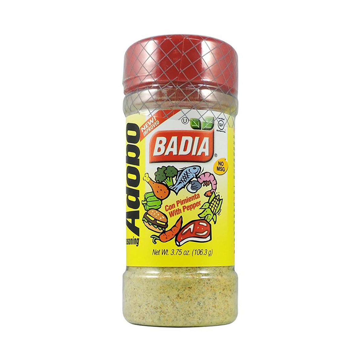 Badia Adobo con pimienta 106.3 gr