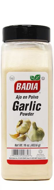 Badia Ajo en Polvo 16oz