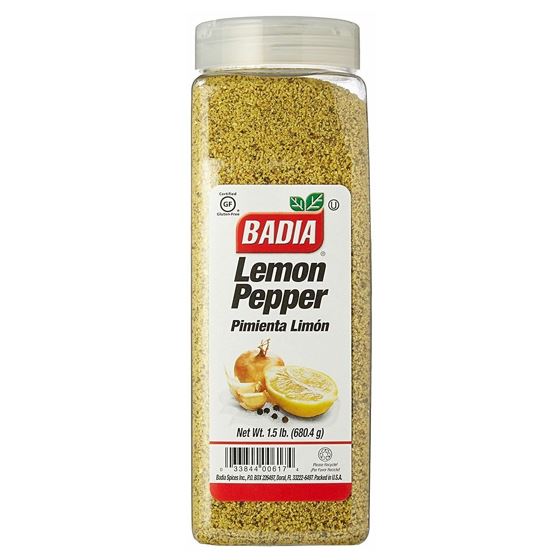 Badia Lemon Pepper 680gr