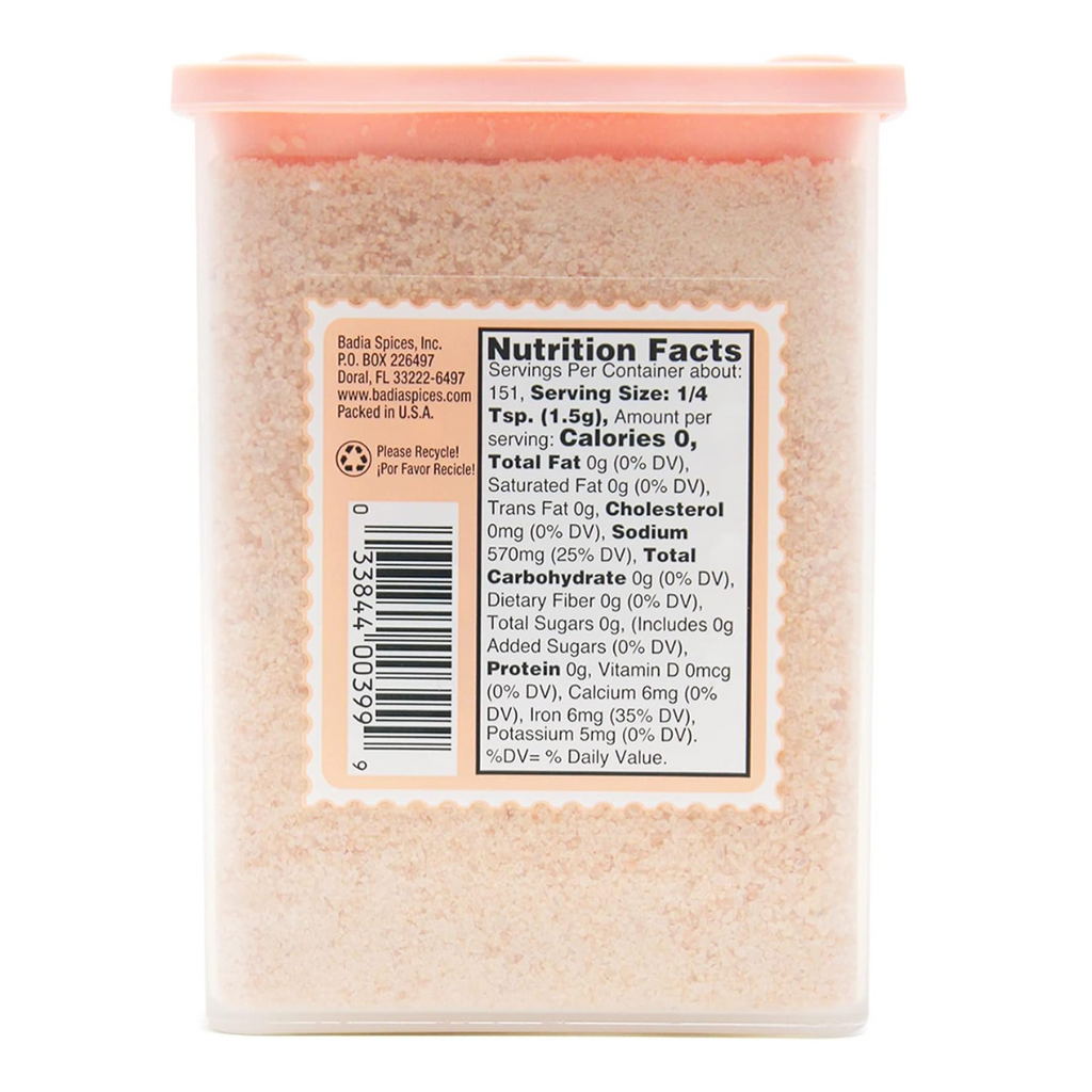 Badia Sal Rosa del Himalaya 226.8 gr