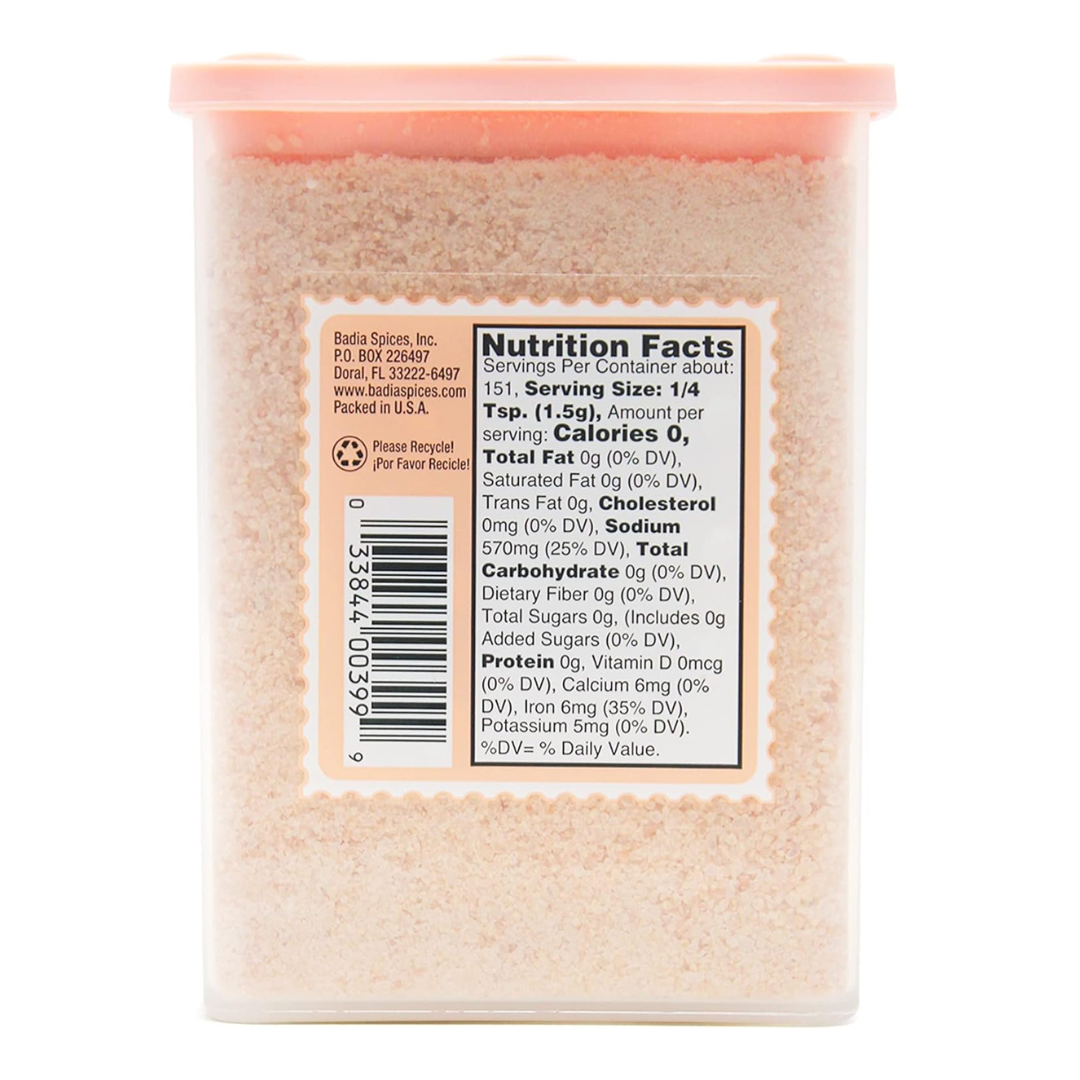 Badia Sal Rosa del Himalaya 226.8 gr
