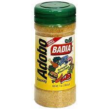 Badia adobo con&sin pimienta 106.3g -2uds