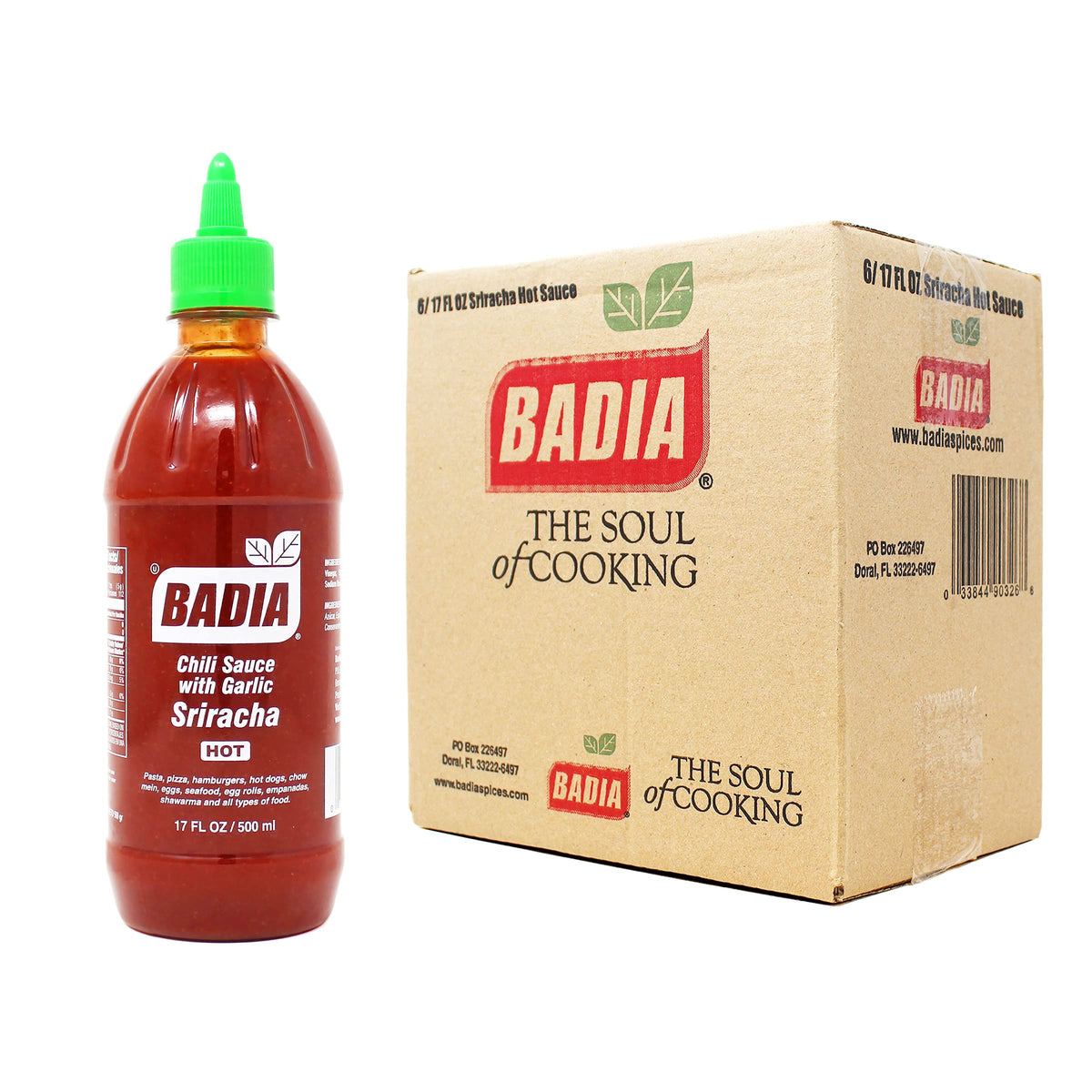 Badia Sriracha Chili 500ml