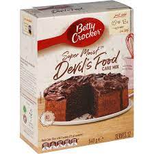 Betty crocker devils food Super Moist 400g