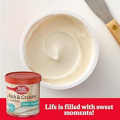 Betty Crocker SuperMoist Carrot cake + Rich&Cream Cheese