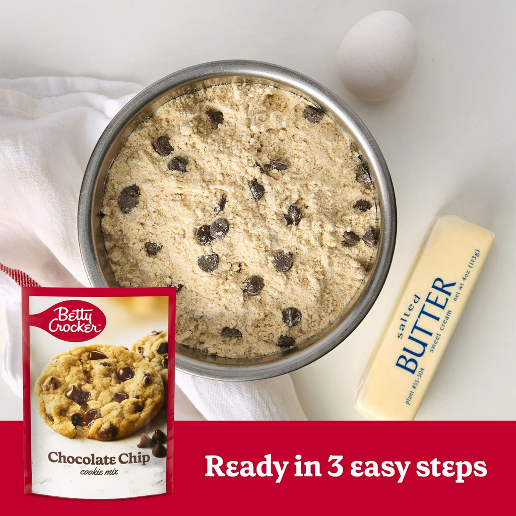 Betty Crocker Chocolate Chip 495gr