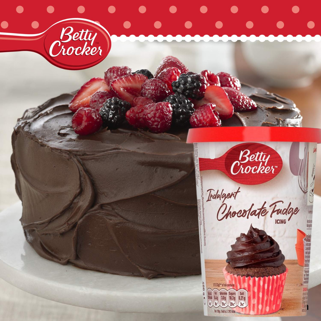 Betty Crocker Chocolate Fudge 400gr Icing