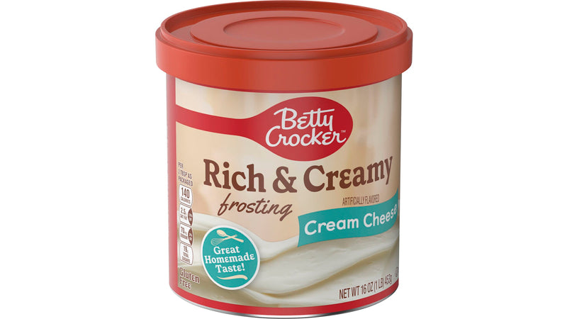 Betty Crocker SuperMoist Carrot cake + Rich&Cream Cheese