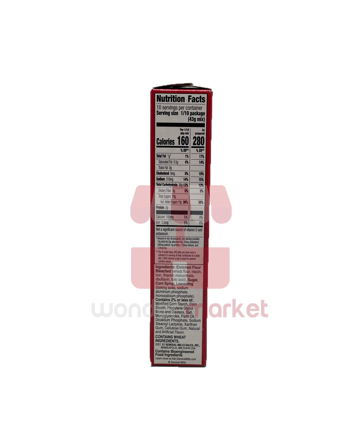 Betty Crocker  French Vanilla 375g