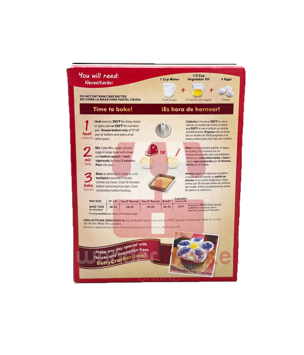 Betty Crocker  French Vanilla 375g