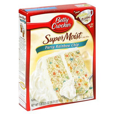 Betty Crocker rainbow chip party - 425g