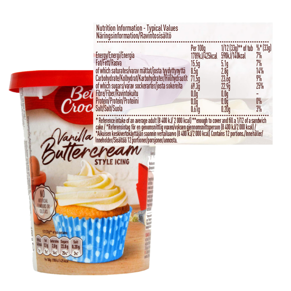 Betty Crocker Vanilla icing 400gr
