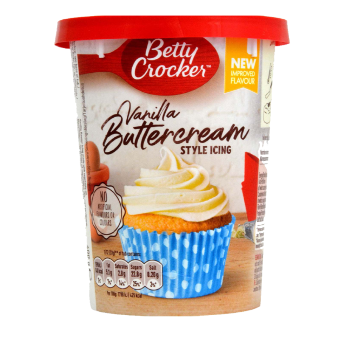Wonderbox Betty Crocker French Vainilla + Vainilla buttercream