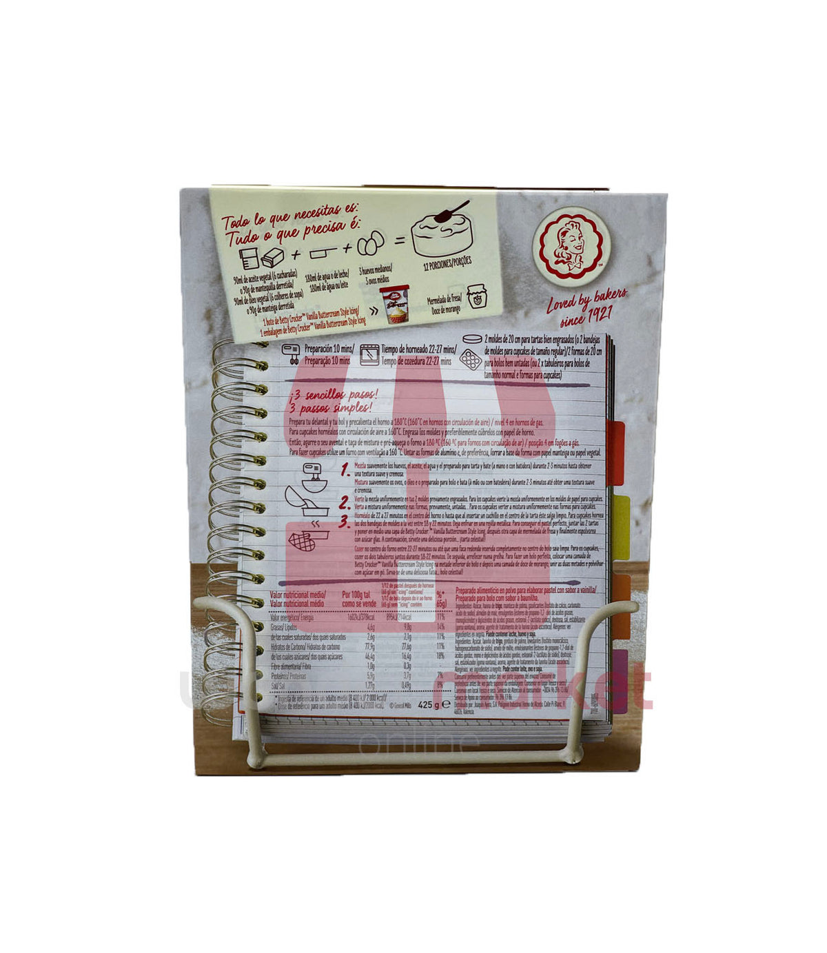 Betty Crocker Velvety Vainilla 425 gr