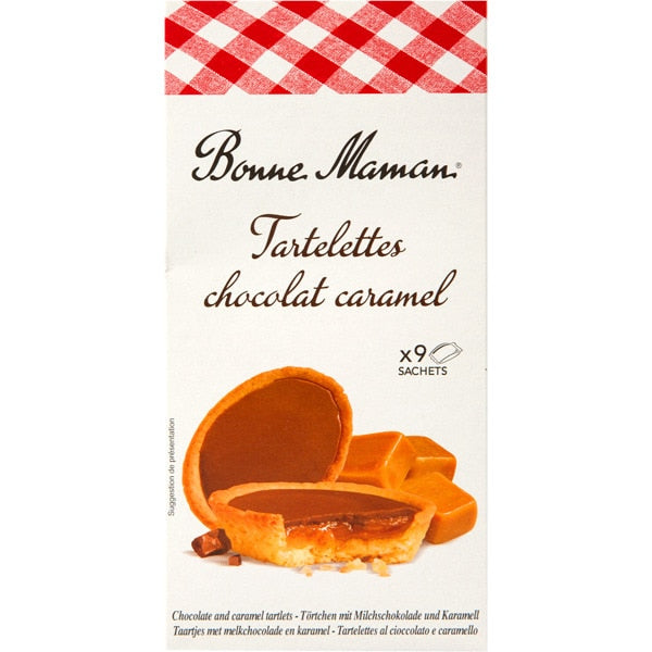 Bonne Maman Tartaletas de Chocolate Caramelo 135g