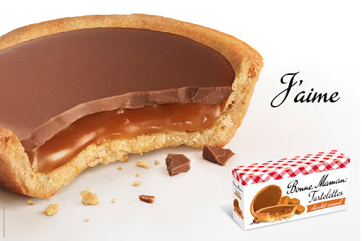 Bonne Maman Tartaletas de Chocolate Caramelo 135g