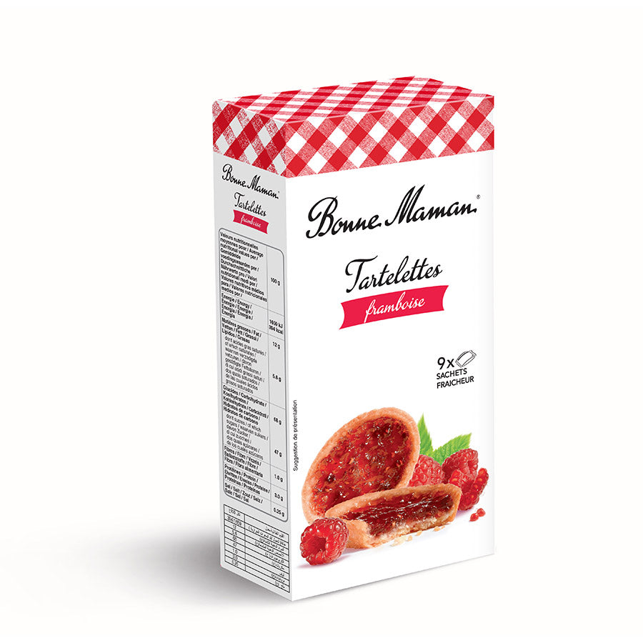 Bonne Maman Tartaletas de frambuesa 135gr