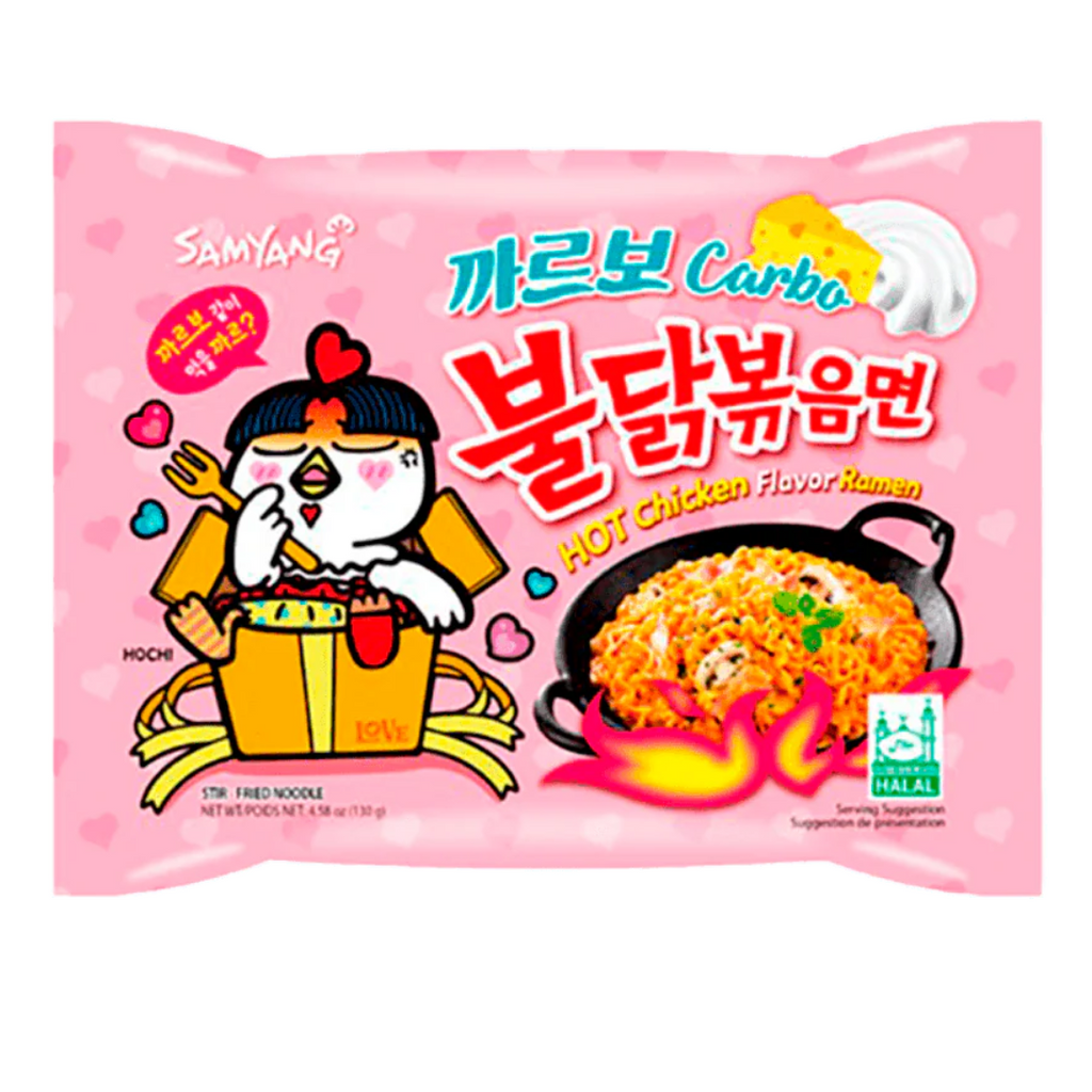 Buldak carbonara picante 1 ud - 140g