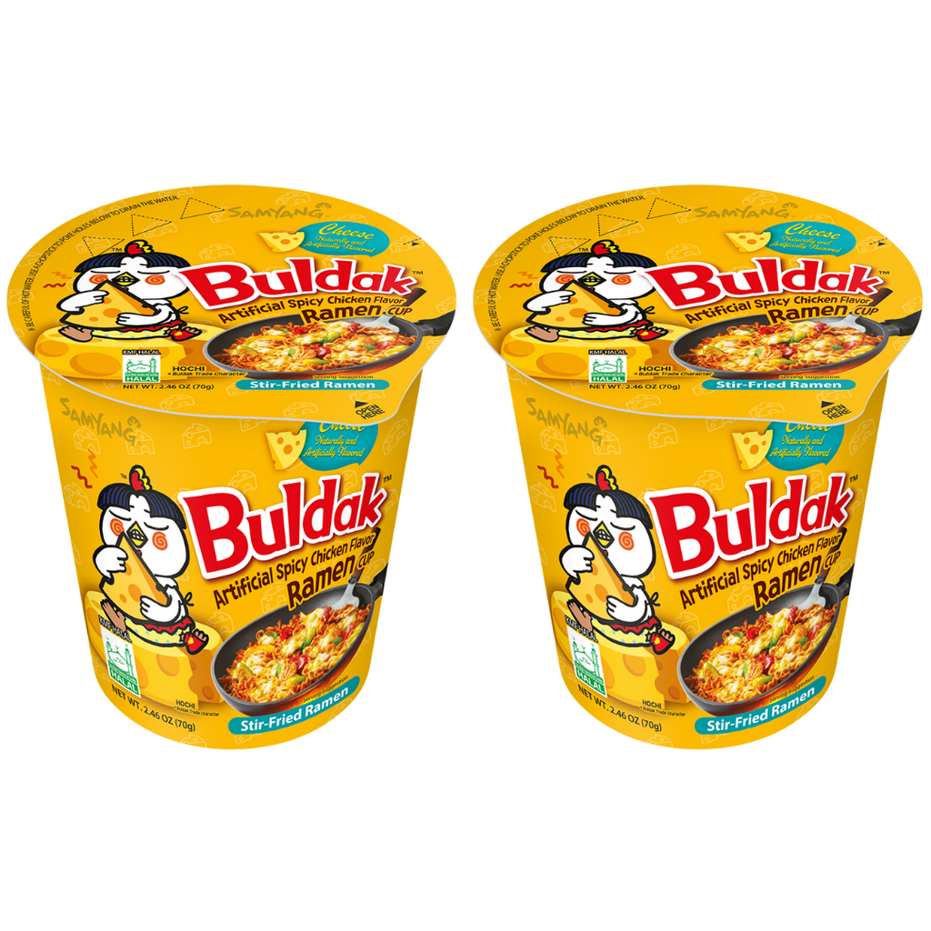 Buldak Cup Cheese 80g - Pack 2