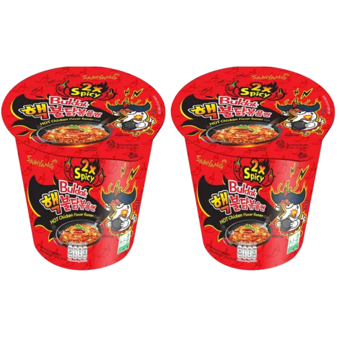 Buldak SPICY Cup 70gr - Pack 2