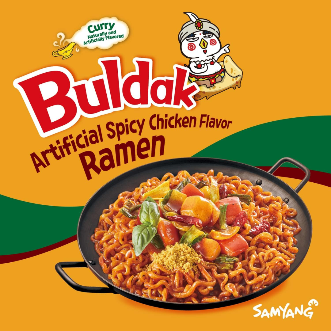 Buldak samyang curry 140 gr
