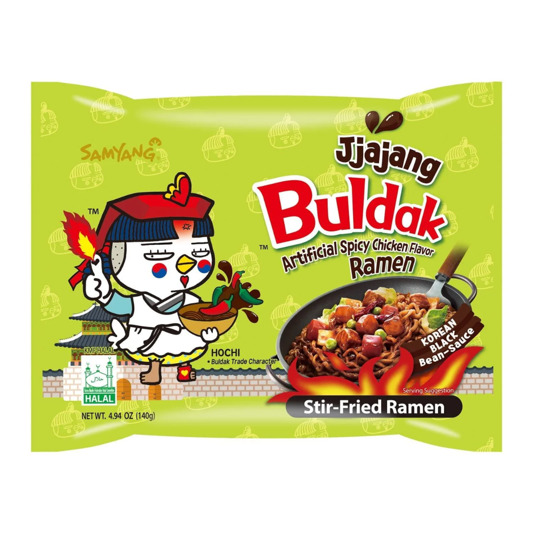 Buldak verde pollo picante 140g-1ud