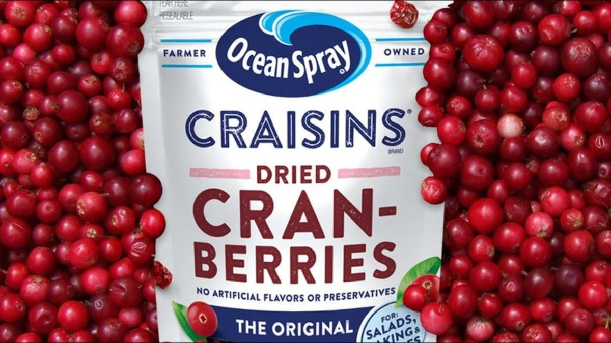 Ocean Spray Arándanos Rojos 142 gr - Bajo Contenido de Azúcar