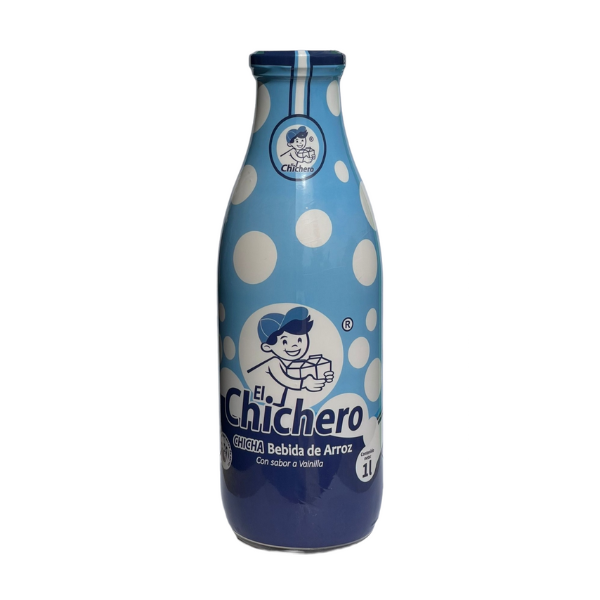 El Chichero Chicha Bebida de arroz con sabor a Vainilla 1L