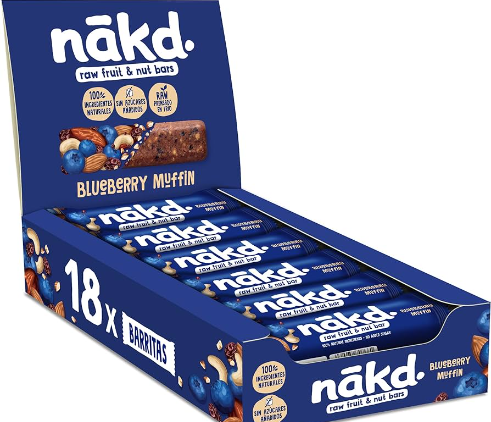 Nakd blueberry muffin - caja 35x18