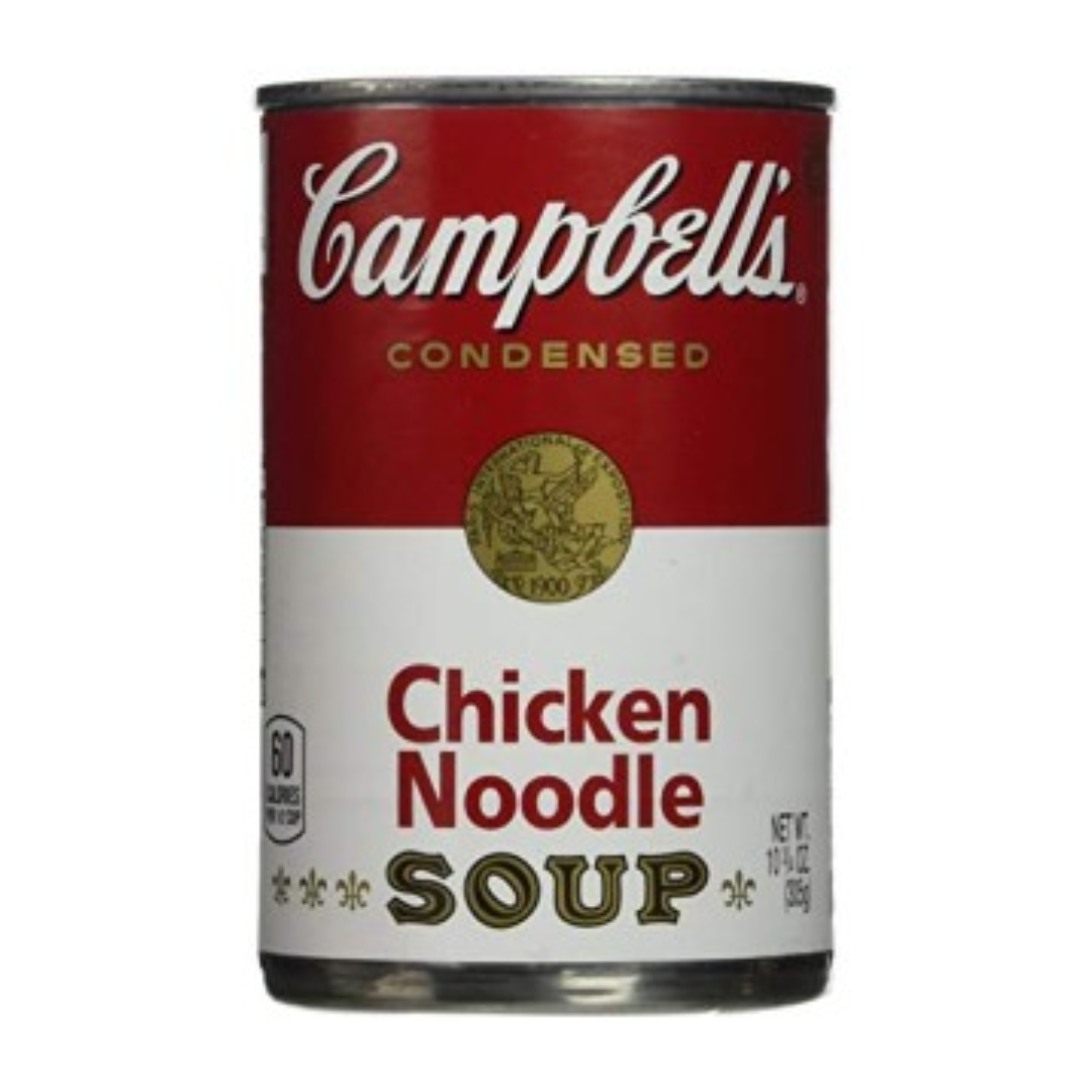 Campbells sopa de fideos y pollo 305 g
