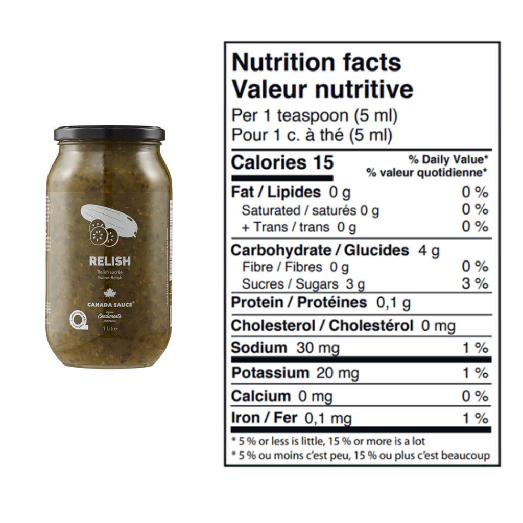 Canada Sauce Relish 1l