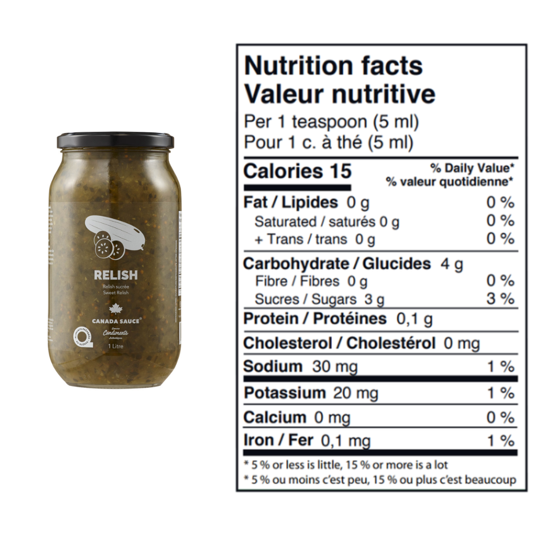 Canada Sauce Relish 1l
