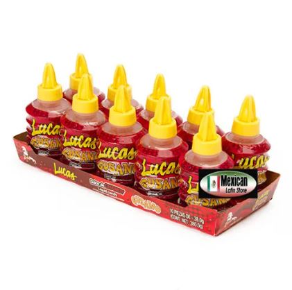 Lucas Gusano Chamoy DISPLAY - 10 uidades