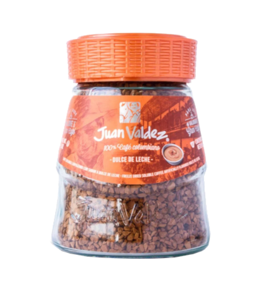 Café liofilizado Dulce Leche Juan Valdez 95gr