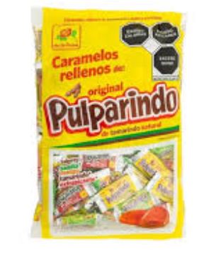 Pulparindo Caramelos rellenos de tamarindo - 500g