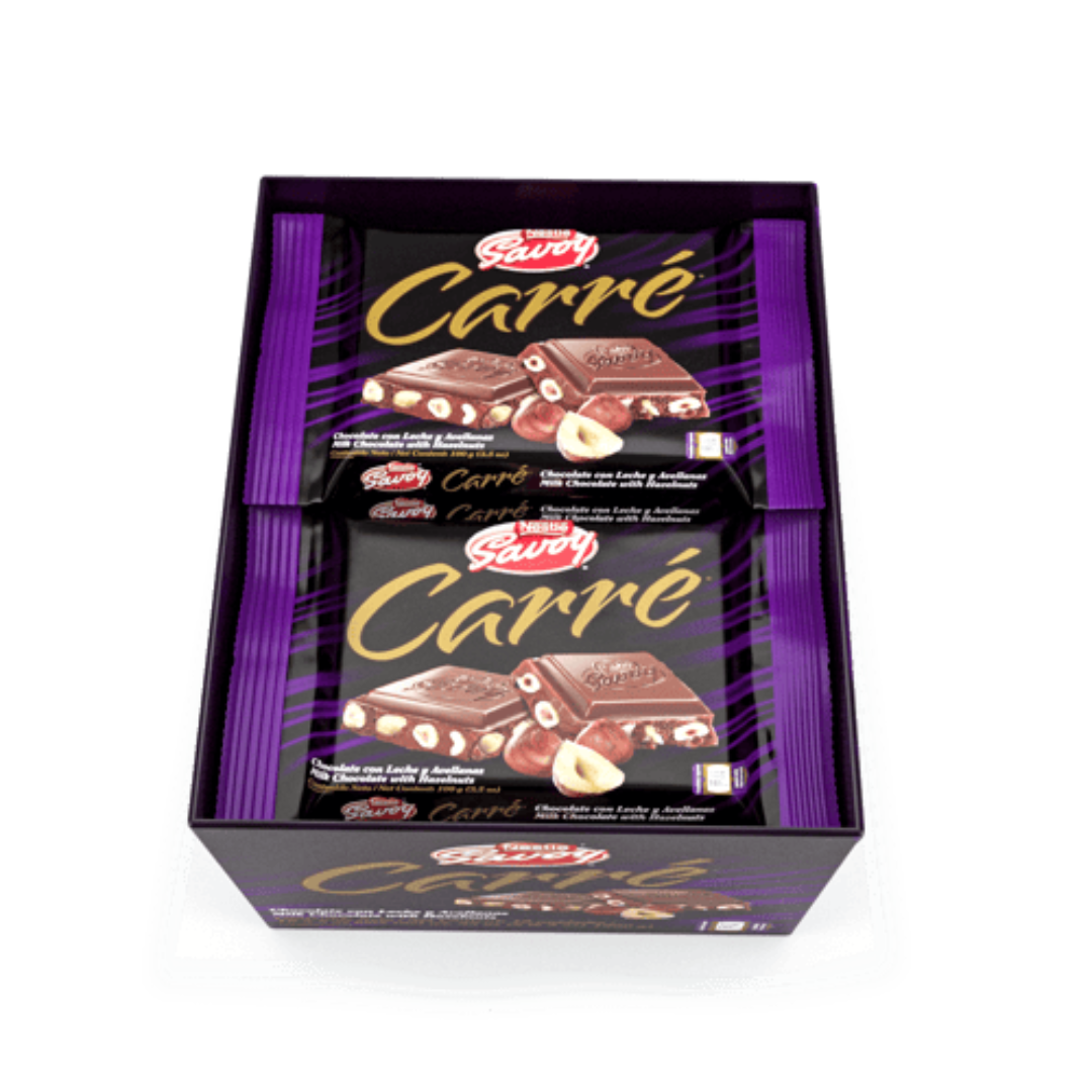 Nestlé Savoy Carré 1kg (10 unidades de 100g)